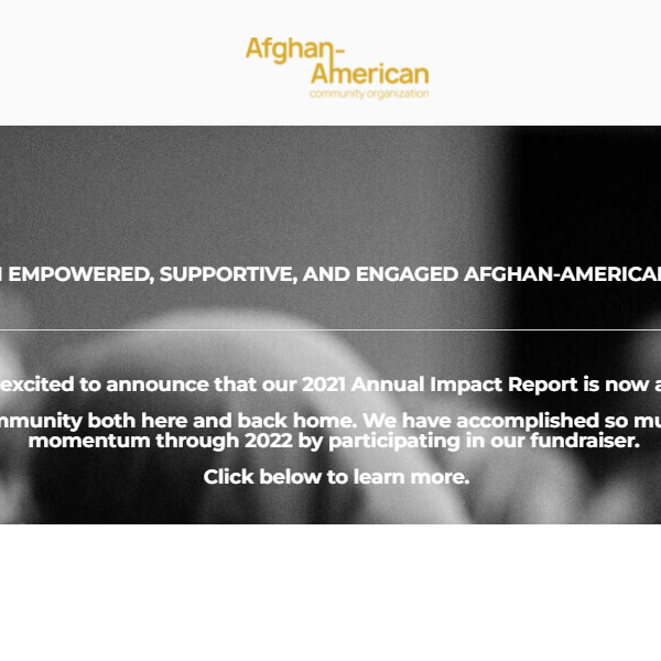 Afghan Organization Near Me - Afghan-American Community Organization