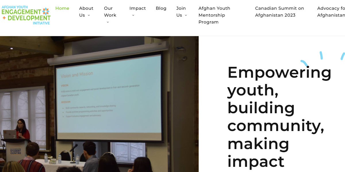 Afghan Youth Engagement and Development Initiative